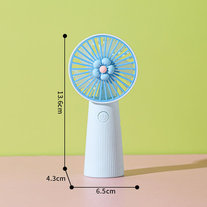 Blumen-Themen Handheld Kühlventilator Brehn
