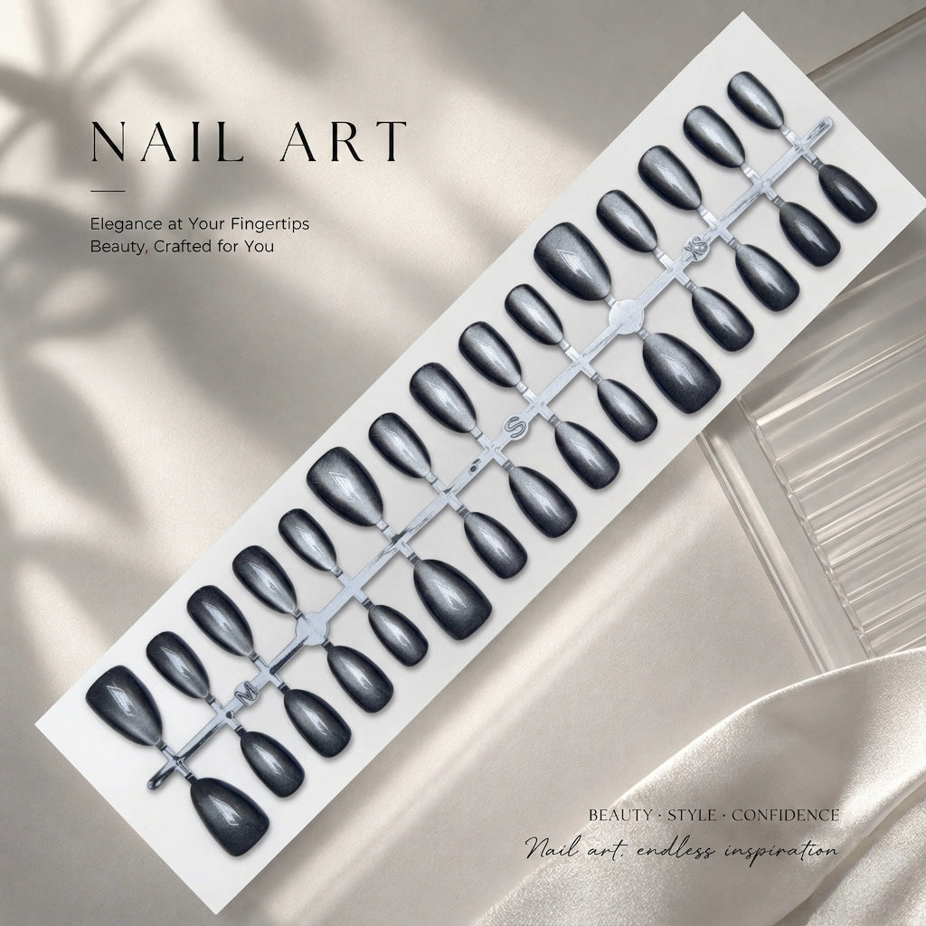 Elegantes Nagelkunst Press-On Set