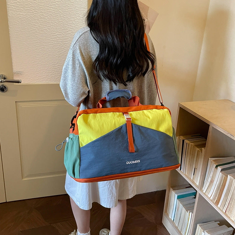 Mehrfarbiges Reise-Duffle-Bag Brehn