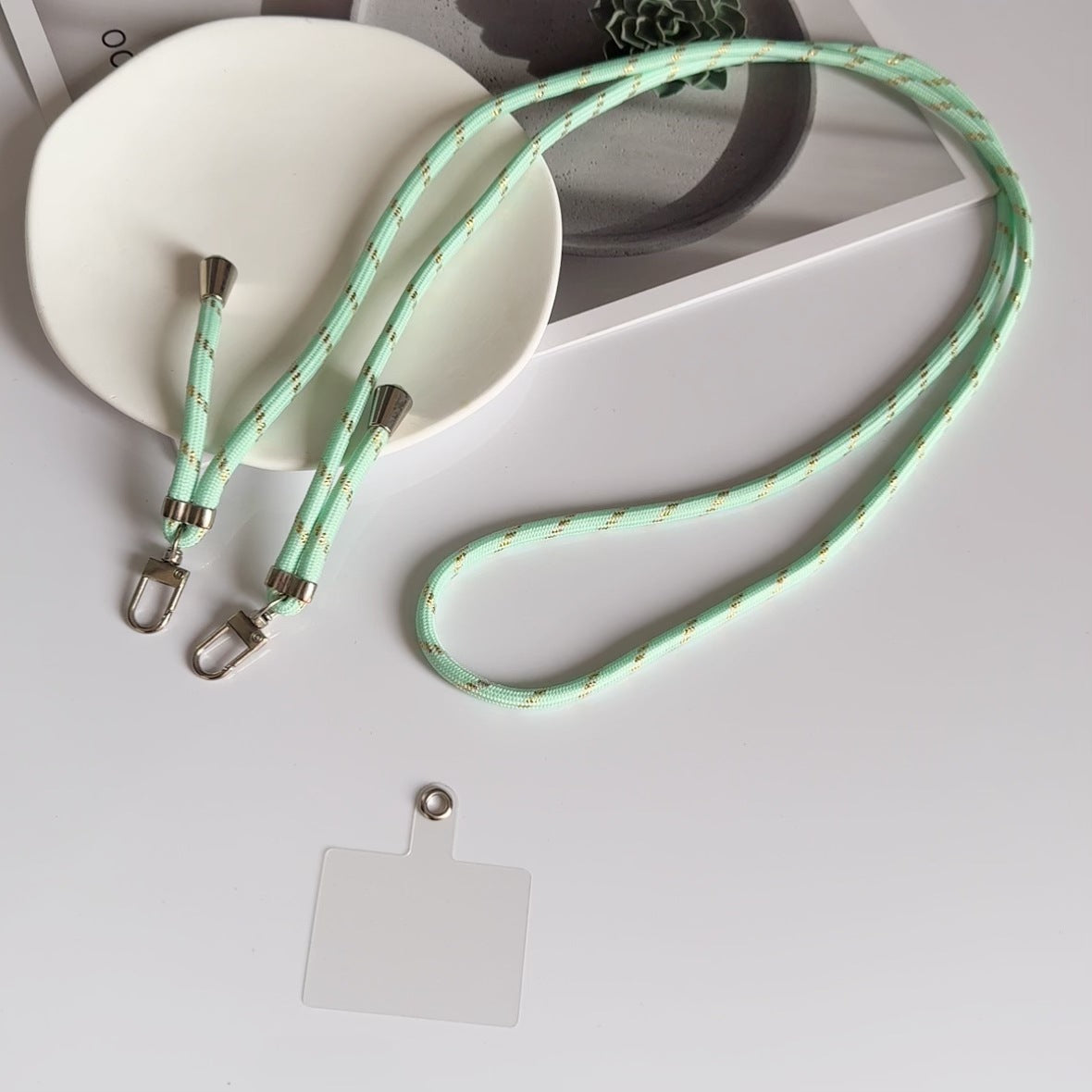 Farbige Dual-Clip verstellbare Lanyard Brehn