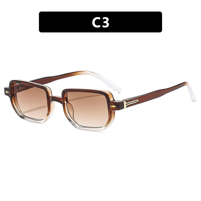Damen quadratische Sonnenbrille mit elegantem Design und polarisierenden Gläsern Brehn