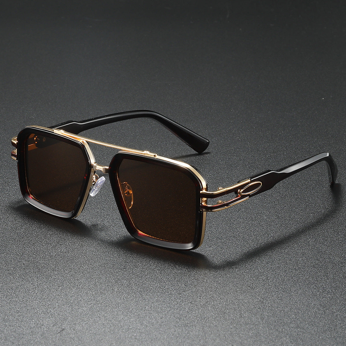 Damen modische Sonnenbrille im modernen kantigen Design Brehn