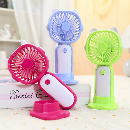Damen tragbarer Mini-Ventilator mit Tierohren Brehn