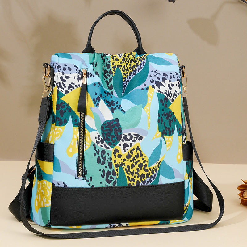 Blumenmuster Mehrfachfach Rucksack Brehn