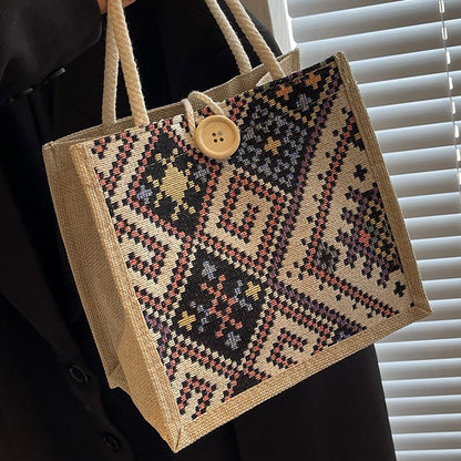Artisan Textile Mini Tragetasche
