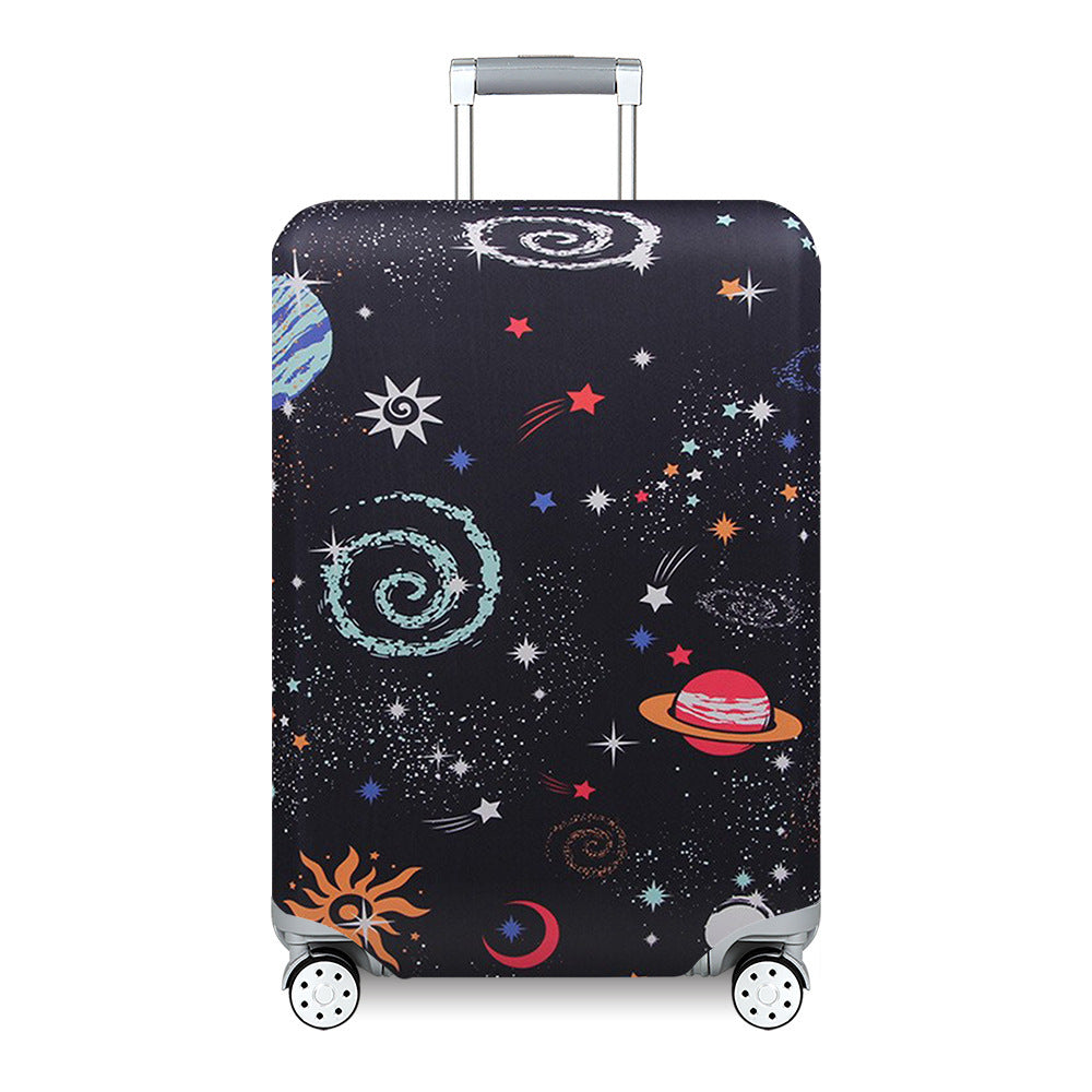 Damen Reise-Koffer mit farbenfrohem Blumendesign Brehn