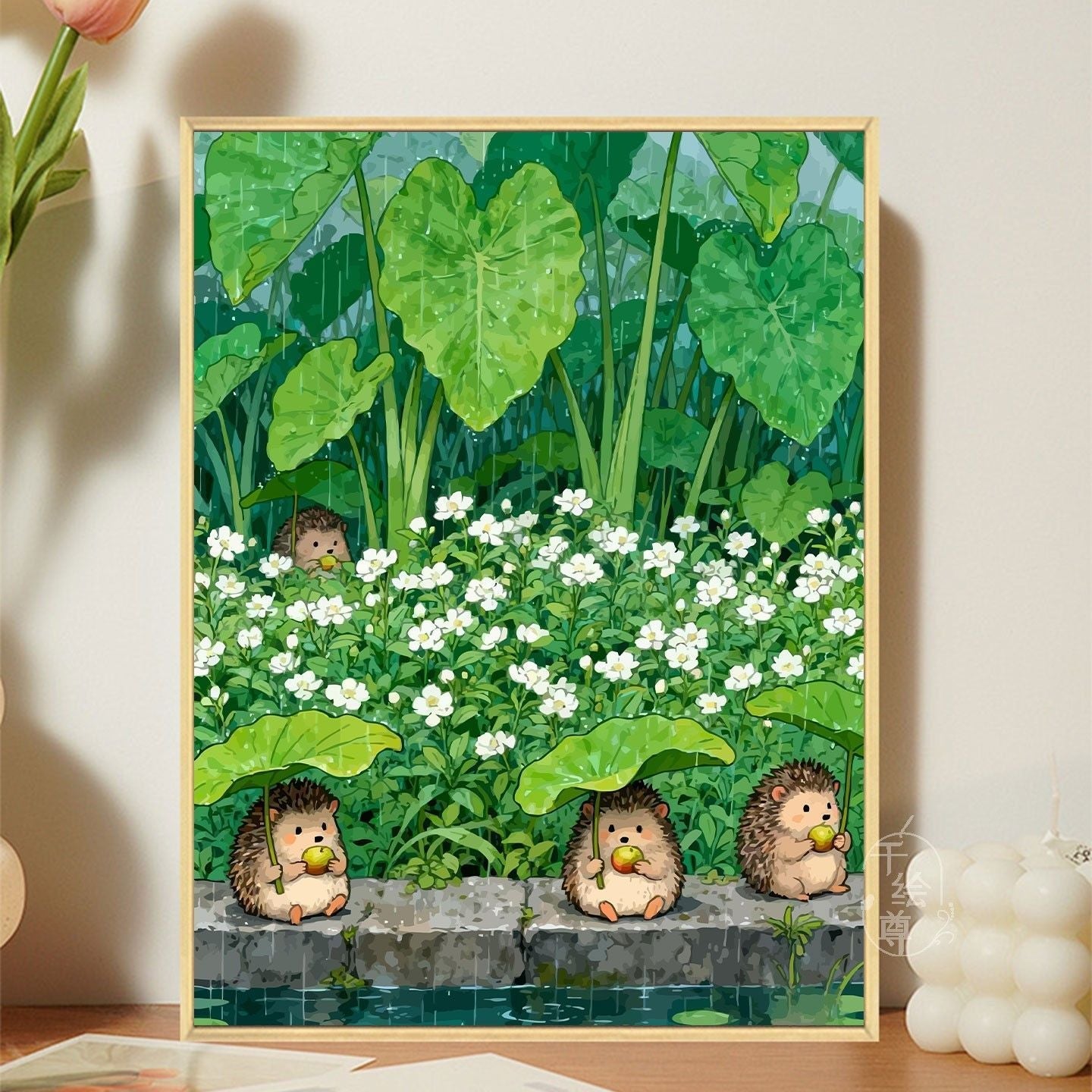 Illustrative Canvas Print Brehn