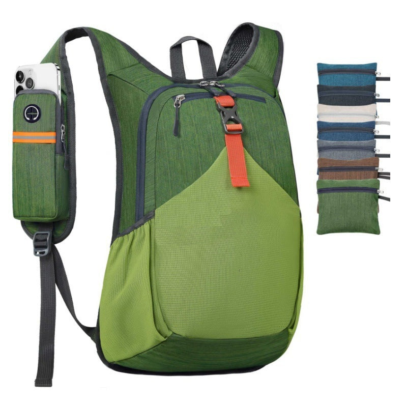 Multifunktionaler Outdoor-Rucksack mit Integriertem Handyfach Brehn