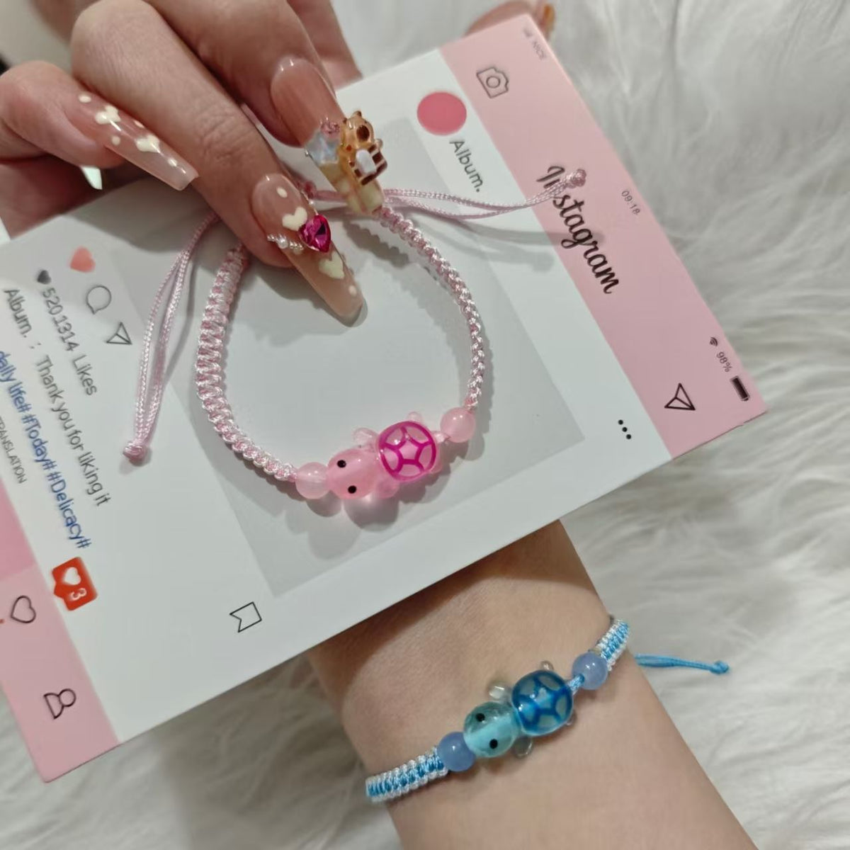 Verstellbares süßes Tier Charm Armband Brehn