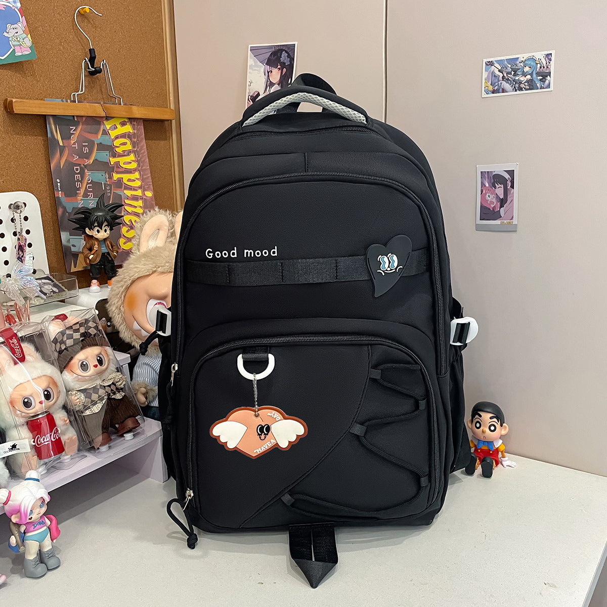 Rucksack mit Stilvollem Design und Praktischen Außenfächern Brehn