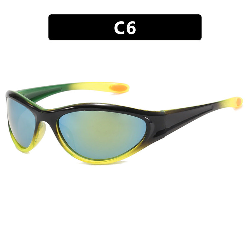 Damen sportliche Sonnenbrille mit polarisierenden Gläsern und ergonomischem Design Brehn