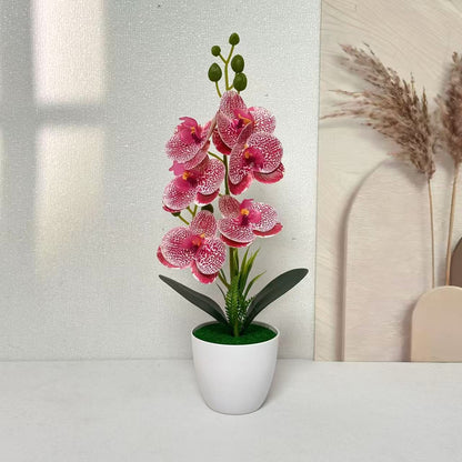 Elegante künstliche Orchideenpflanze für die Wohnkultur