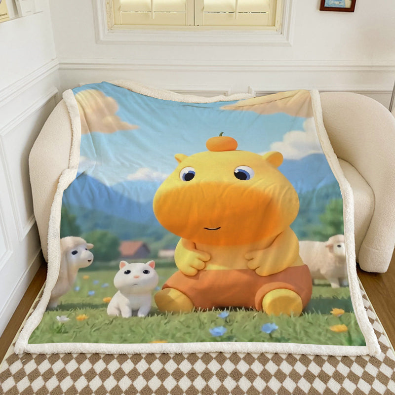Kinder gemütliche Plüschdecke Brehn