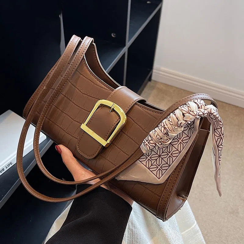 Krokodilpräge Mini Crossbody Handtasche Brehn