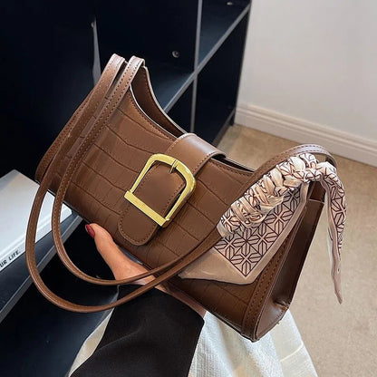 Krokodilpräge Mini Crossbody Handtasche Brehn