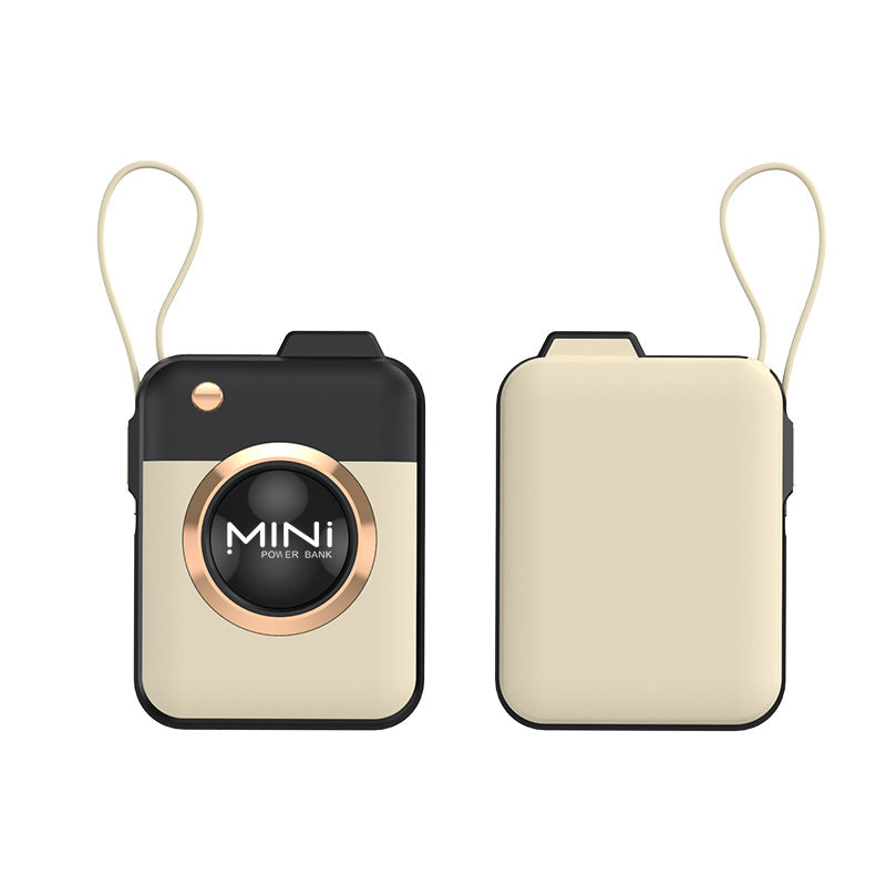 Mini-Powerbank mit Trageband und Hoher Kapazität Brehn