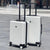 hardshell spinner-handgepäckkoffer mit teleskopgriff doppelt-spinner rollen eingebautes TSA-kombinationsschloss kratzfestes ABS-gehäuse Brehn