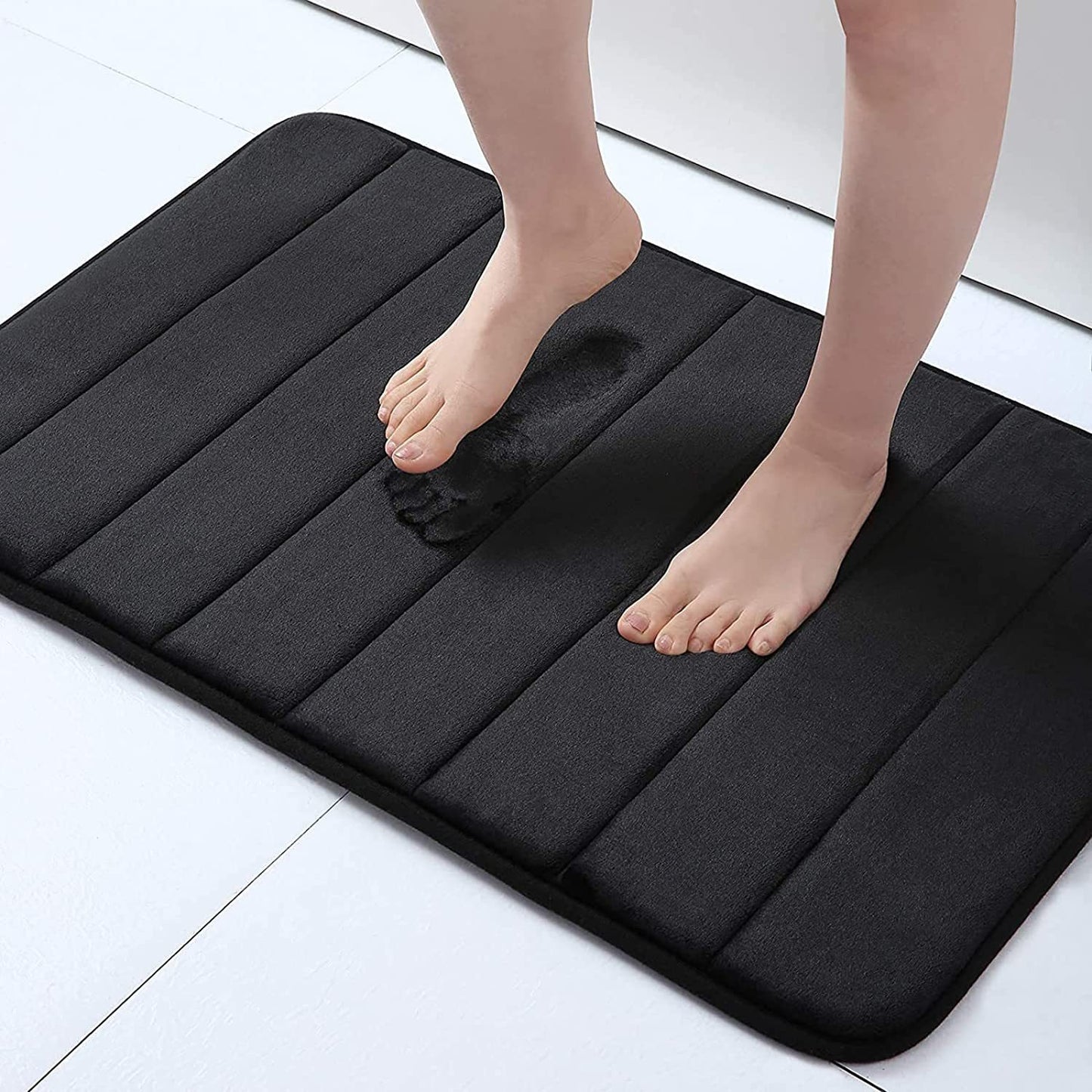 Weicher Plush-Badezimmerteppich Brehn