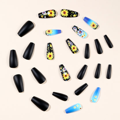 Dekorative Floral Stiletto Nagelkunst Erweiterungen Brehn 1789713455