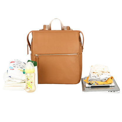 Stylischer Mehrfach-Taschen Rucksack Brehn