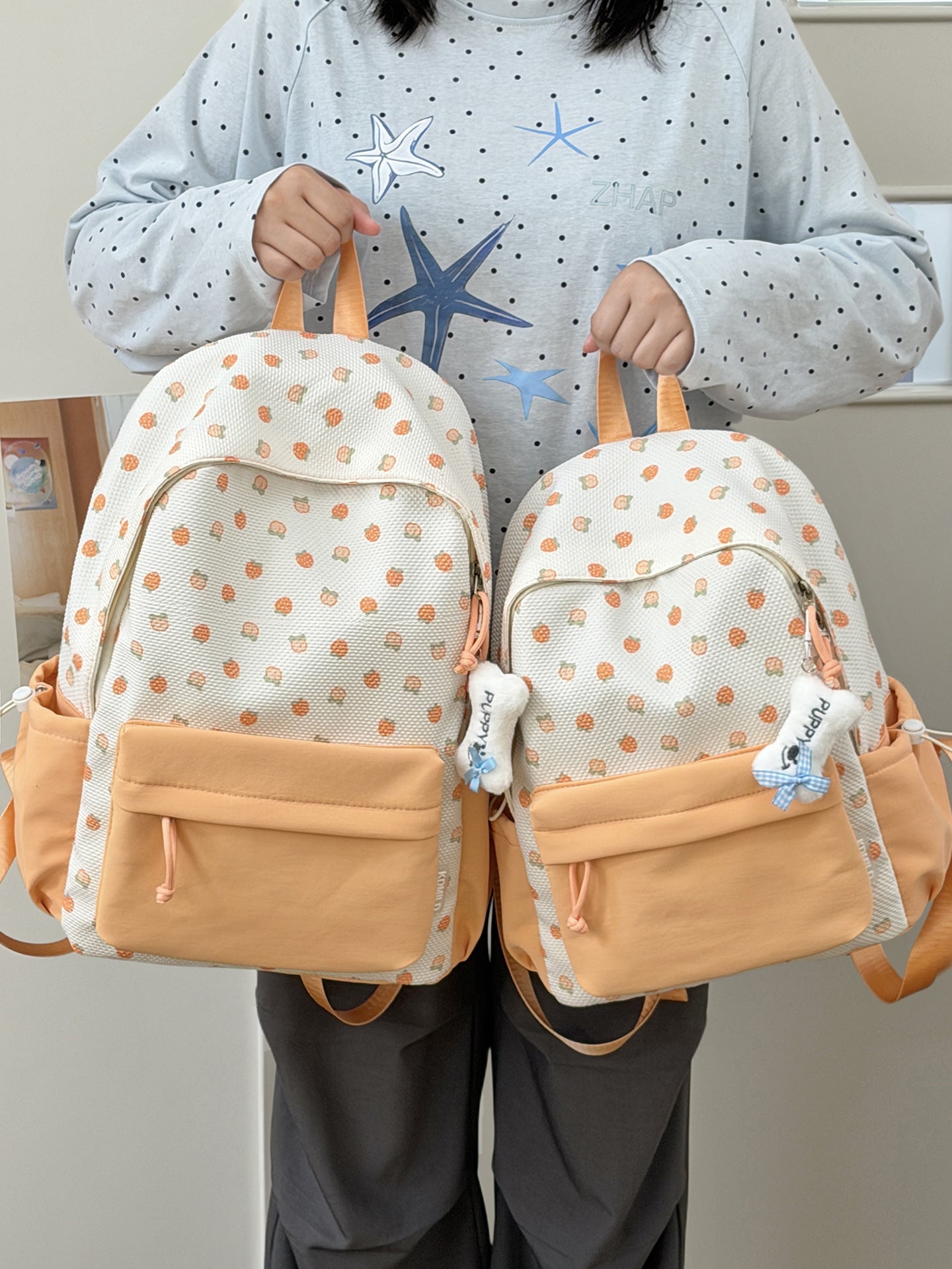 Spaß gemusterter Reiserrucksack