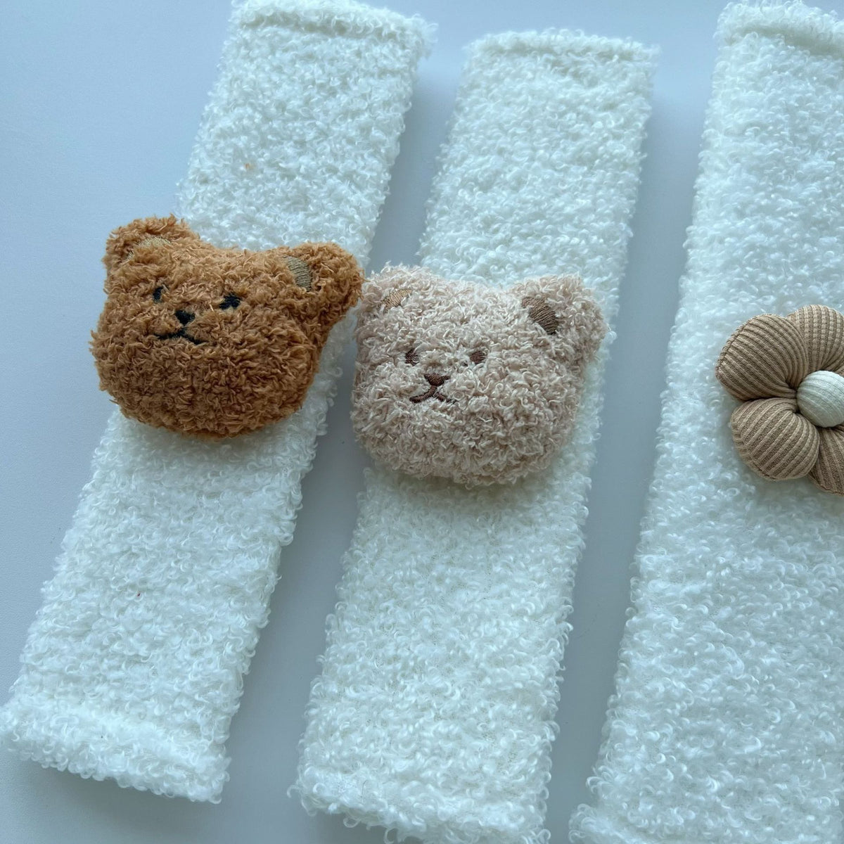 Plüsch Teddy Bär Fuzzy Lounge Crew Socken