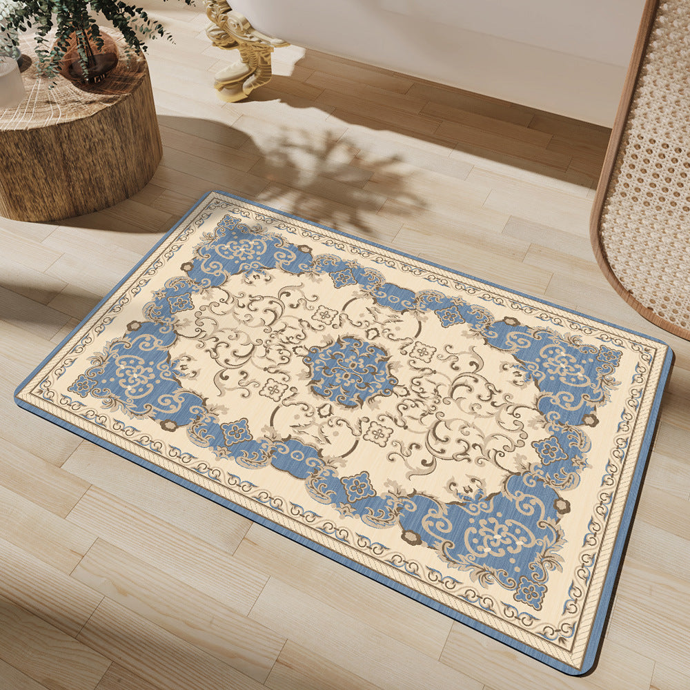 Elegante von Vintage inspirierte Badematte Brehn