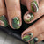 Künstlerisches Botanisches Nail Art Design Brehn