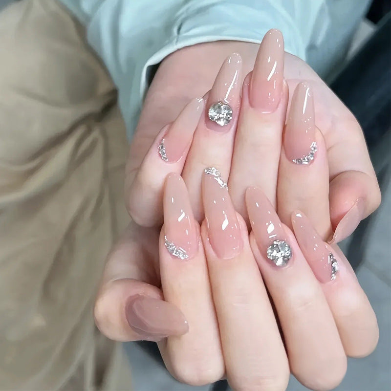 Premium mit Strass verzierten Press-On Nägel Brehn 1789389044