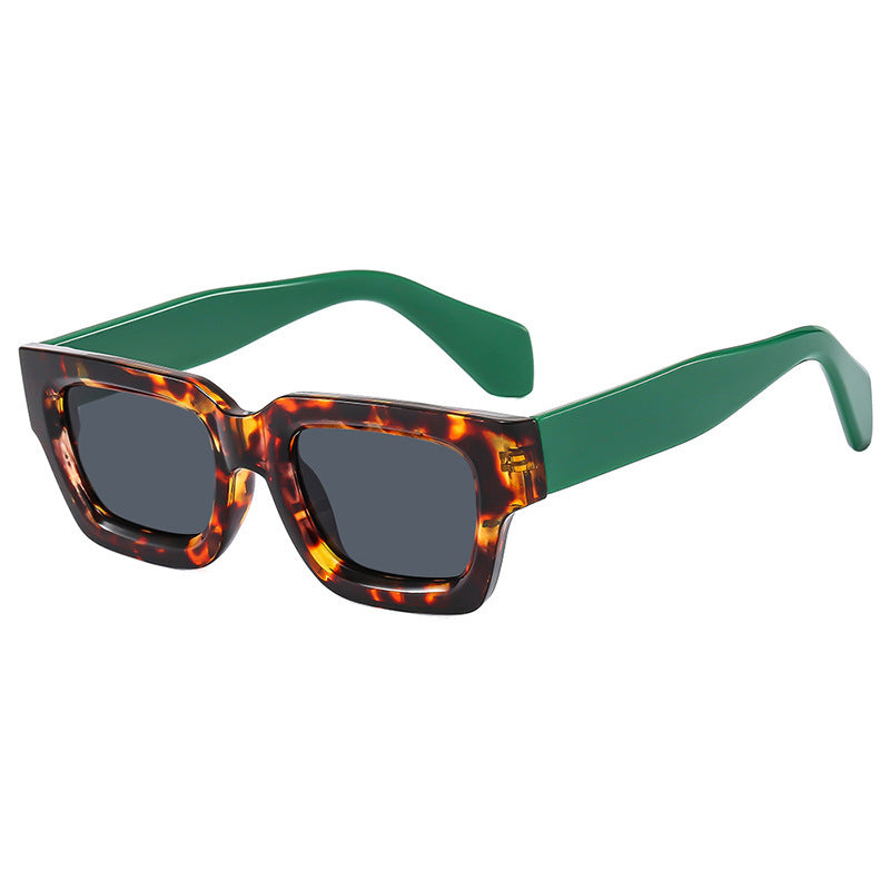 Damen moderne quadratische Sonnenbrille Brehn