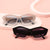 Damen geometrische Sonnenbrille mit einzigartigem, futuristischem Design Brehn