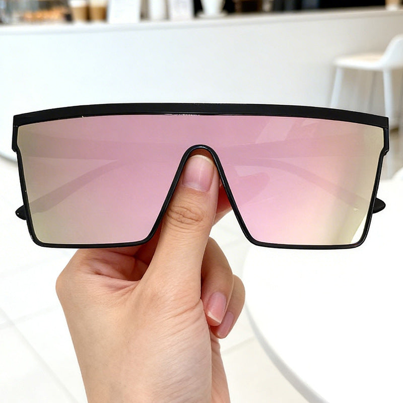 Fette Rechteck-Sonnenbrille Brehn