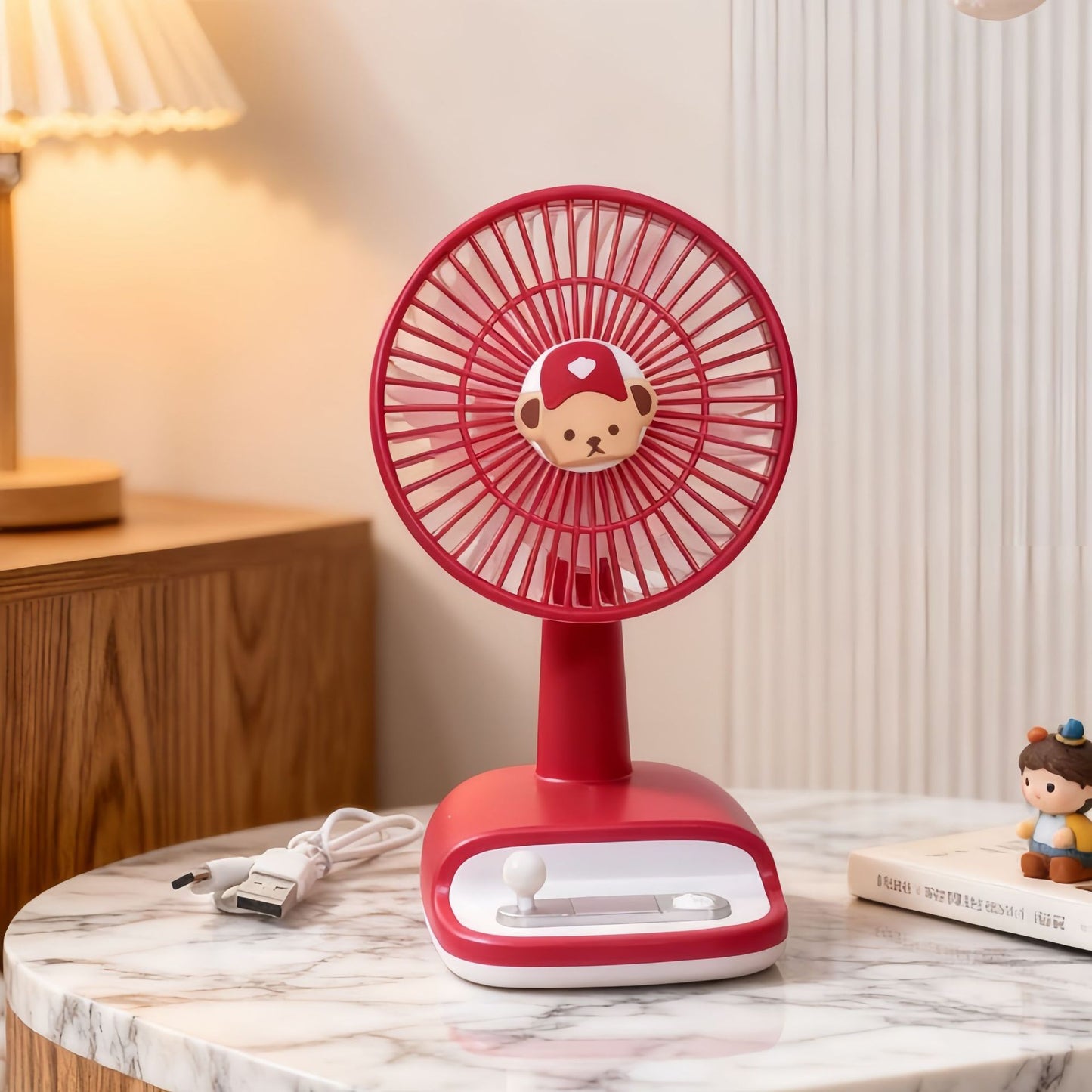 Damen Mini-Lüfter mit süßem Tierdesign Brehn