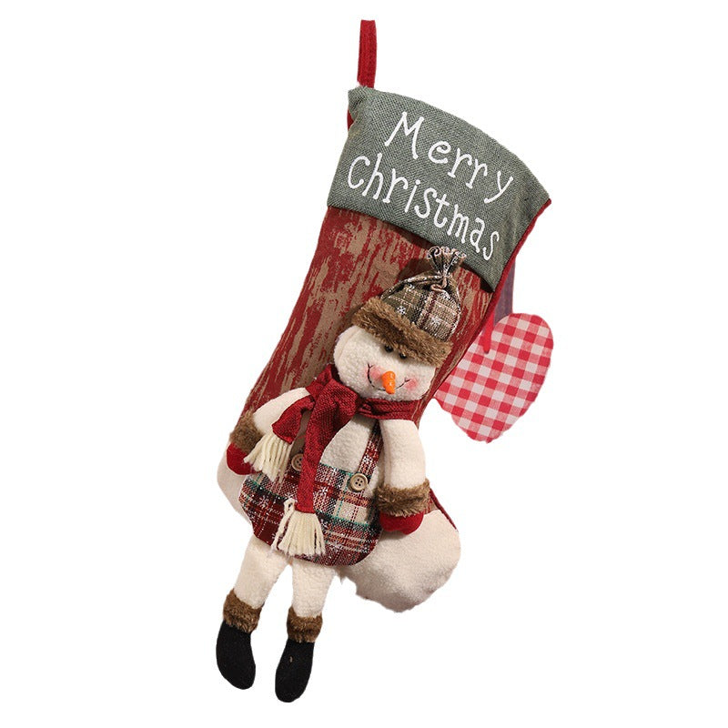 Dekorativer Weihnachtsstrumpf im Rentierdesign Brehn