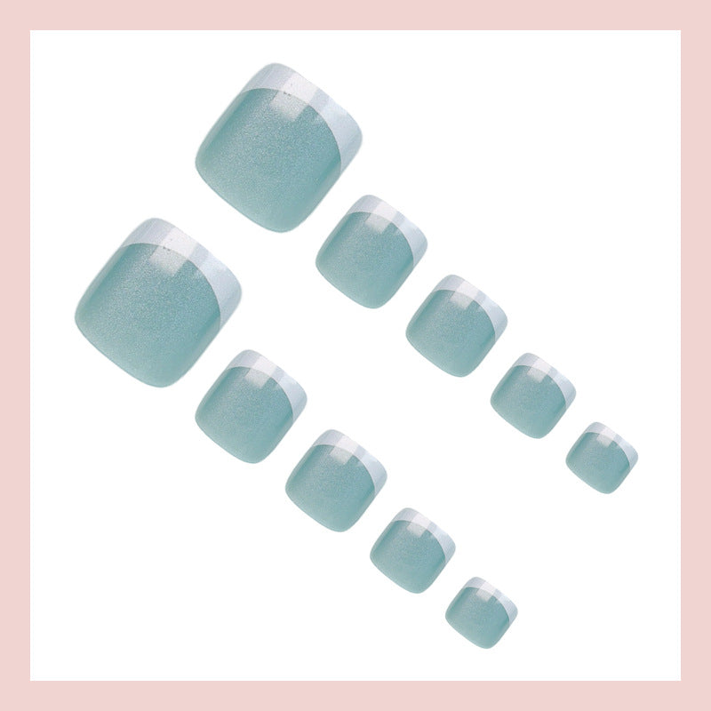 Kunstnagelset für elegante Fußnägel Brehn
