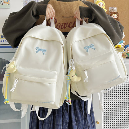 Chic Bow-Accent Rucksack Brehn