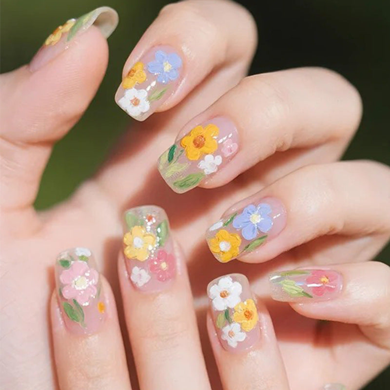 Floral Fantasy Press-On Nail Kit Brehn