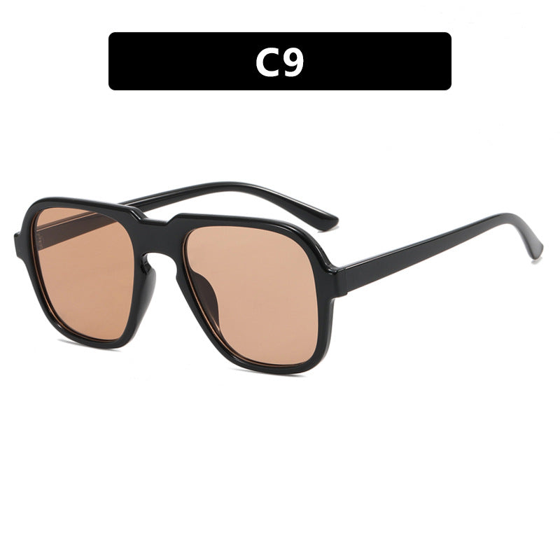 Damen außergewöhnliche Sonnenbrille im modernen Tierdruckdesign Brehn