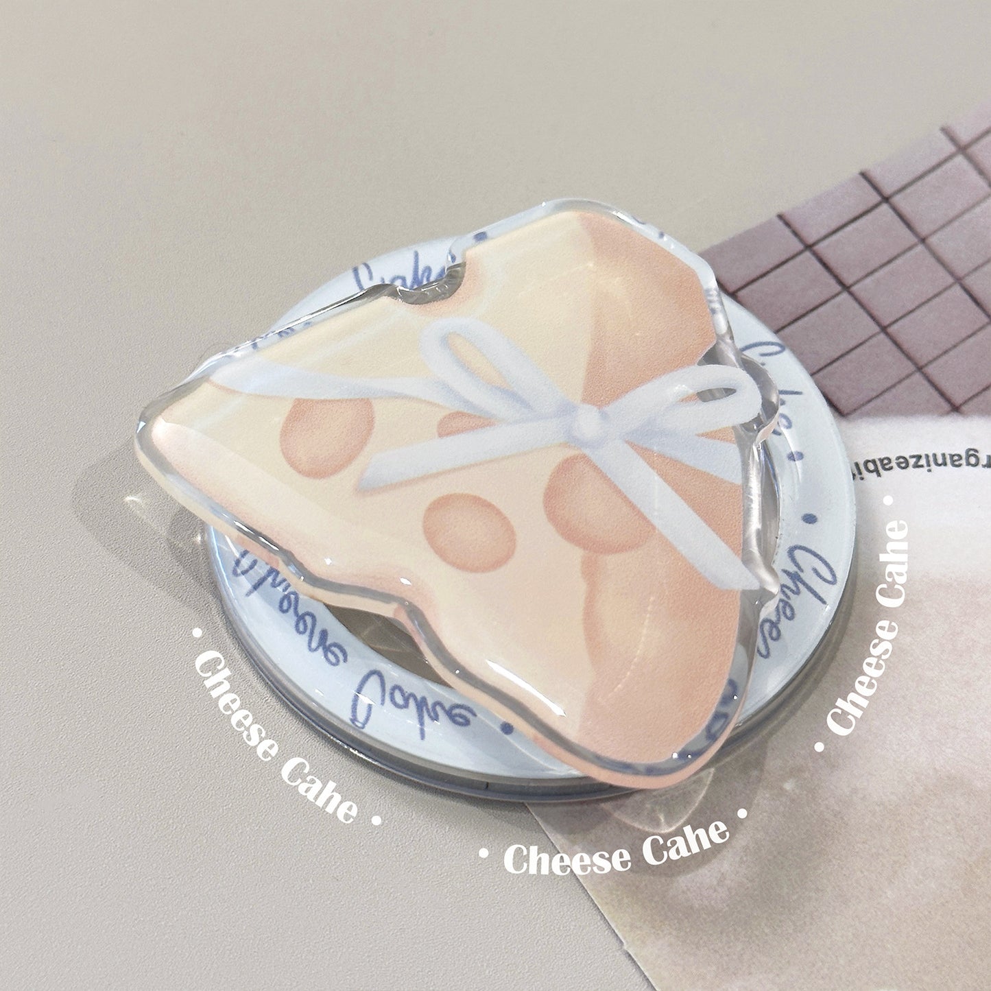Lustiger Kühlschrankmagnet in Kuchenform Brehn