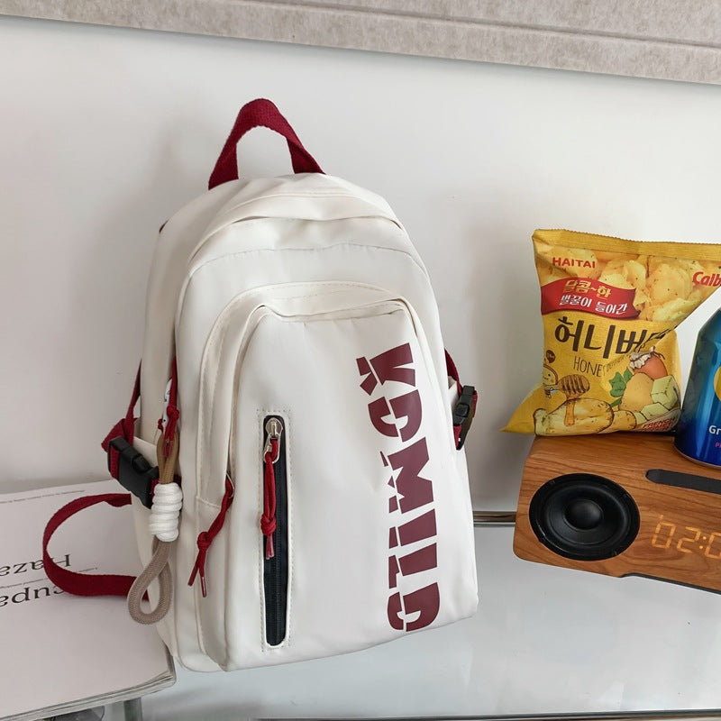 Multifunktionaler Canvas-Schulrucksack Brehn