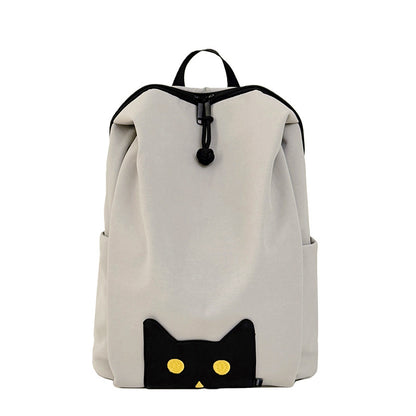 Verspielt katzenmotivierte lässige Rucksack Brehn