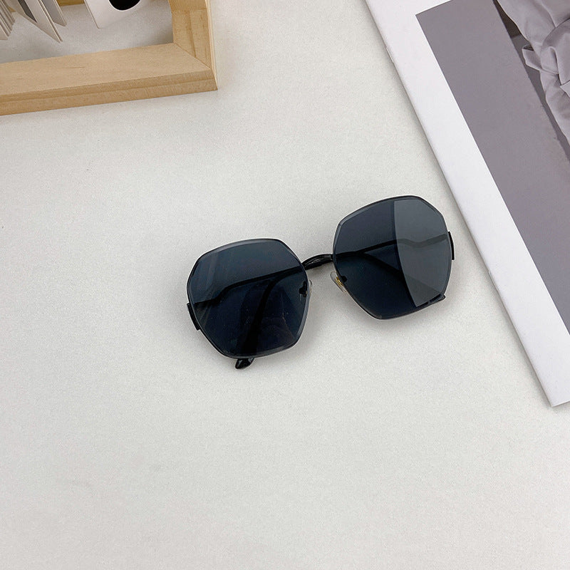 Modische Geometrische Sonnenbrille Brehn