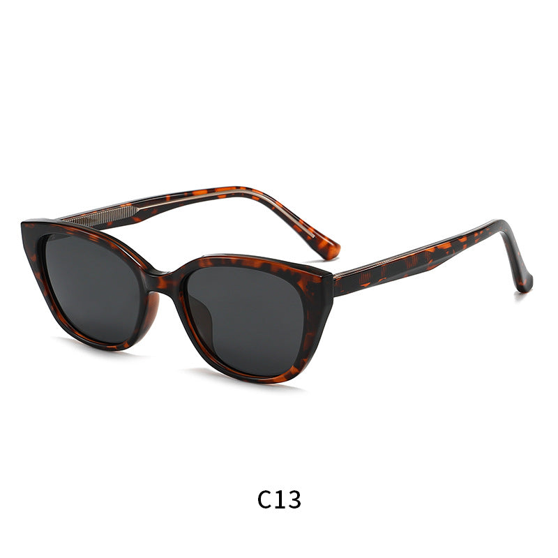 Damen modische Sonnenbrille im Katzenaugen-Stil Brehn