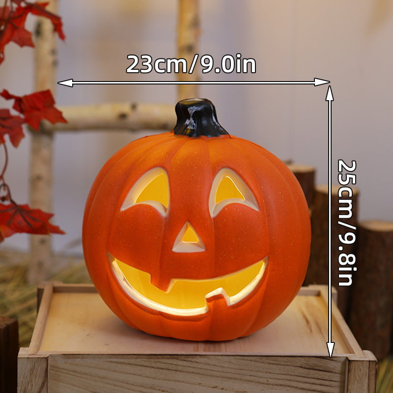 Lustige Halloween-Kürbis Dekoration Brehn