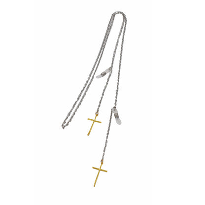 Cross Anhänger Brillen Kette Brehn