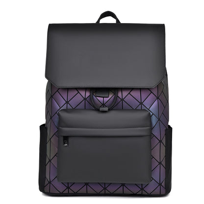 Stylischer strukturierter Laptop-Rucksack Brehn