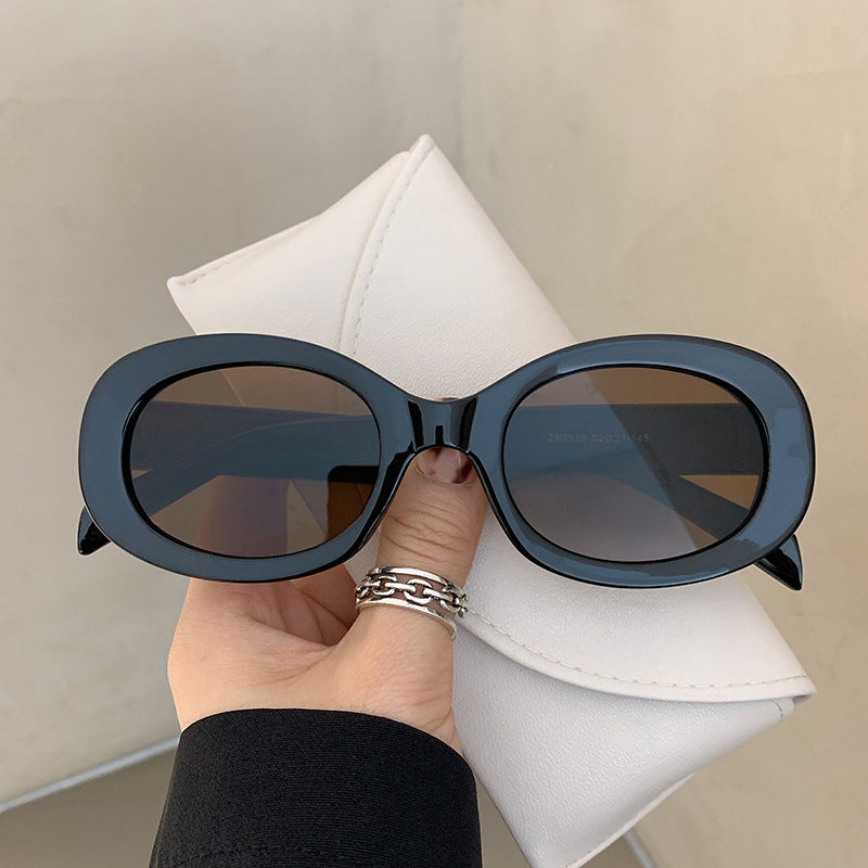 Damen modische Sonnenbrille im stilvollen Ovaldesign Brehn
