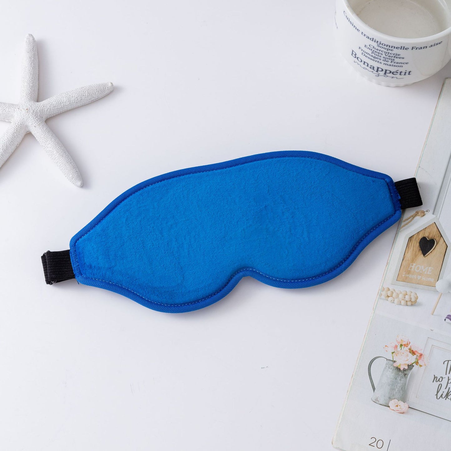 Unisex nan ergonomische Schlafmaske mit dreidimensionaler Kontur und verstellbarem Gummiband Brehn