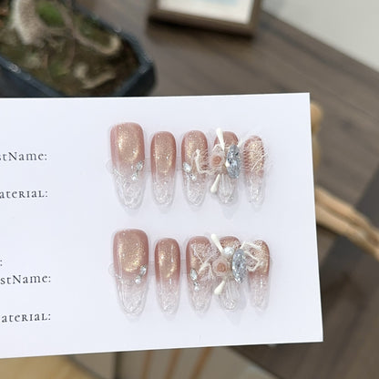 Dekoratives Press-On-Nail-Art-Set 1790730501