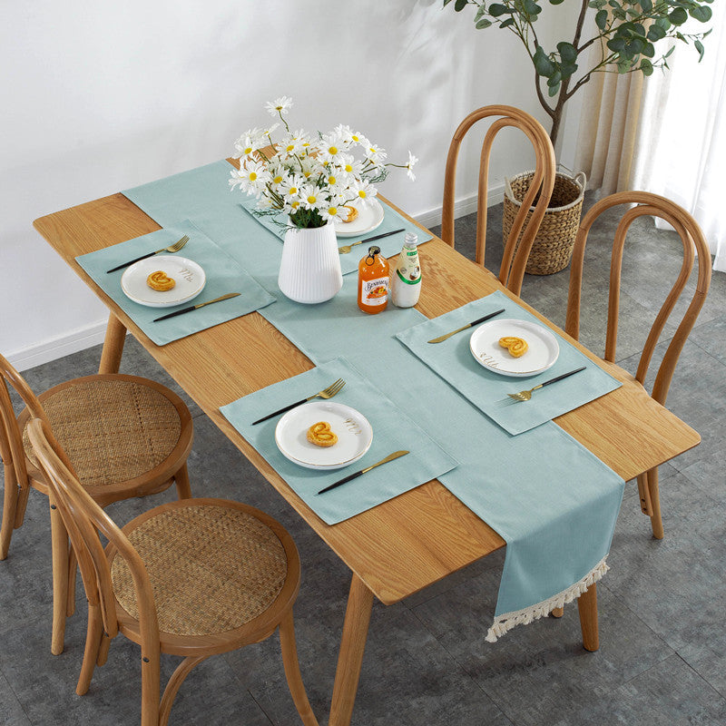 Elegante Baumwoll-Tischdecke